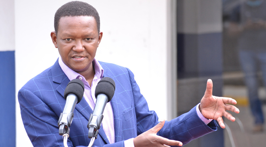 Labour Cabinet Secretary Dr. Alfred Mutua